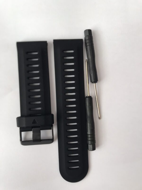 Силиконова каишка за Garmin Fenix 26 mm черна - Image 2