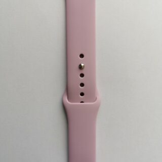 Силиконова каишка за Apple лилава