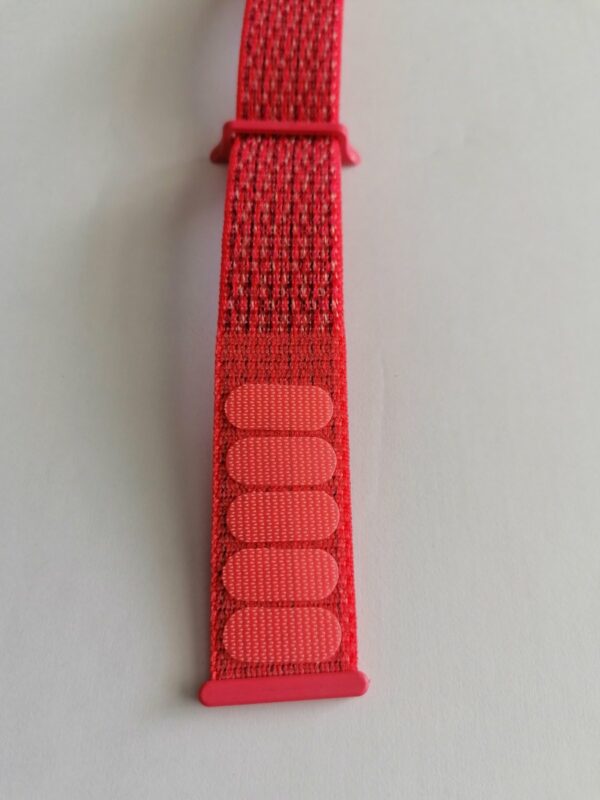 Текстилна каишка за Apple iWatch розова - Image 3