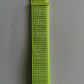 Текстилна каишка за Apple iWatch електриково зелена