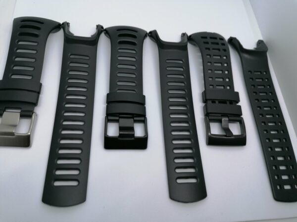 Силиконова каишка за Suunto Ambit черна- черна - Image 3
