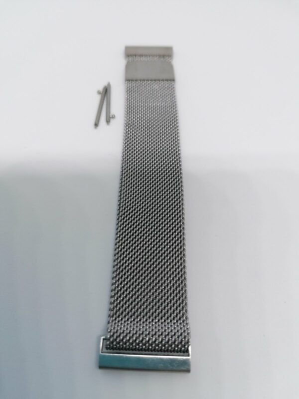 Метална каишка 20 мм сива/ silver / - Image 2
