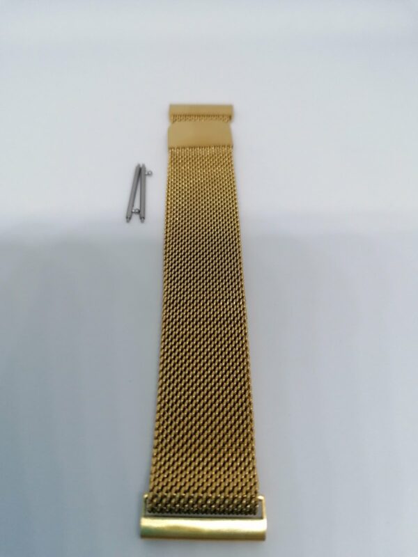 Метална каишка 20 мм златна / gold/ - Image 2
