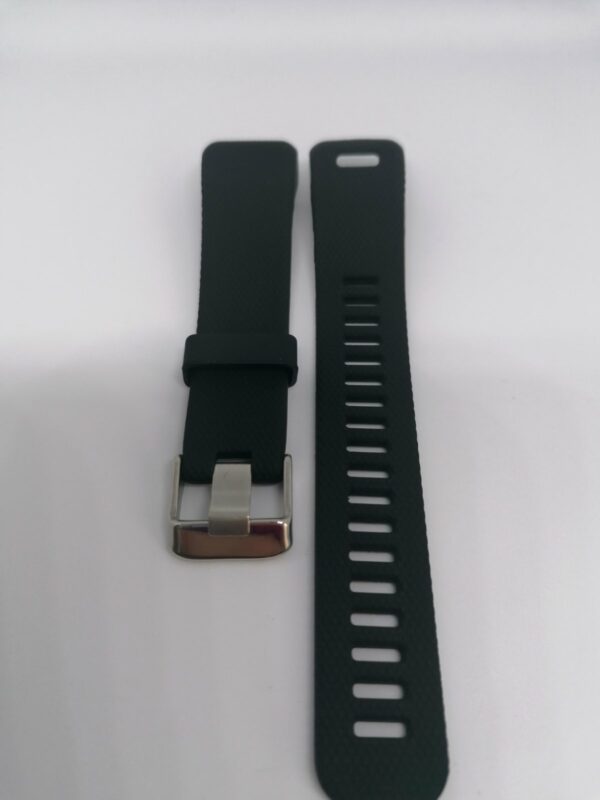 Силиконова каишка за Garmin Vivosmart HR + черна - Image 2