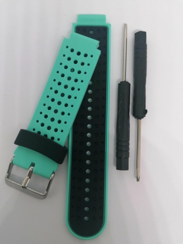 Силиконова каишка за Garmin Forerunner тюркоаз - Image 2
