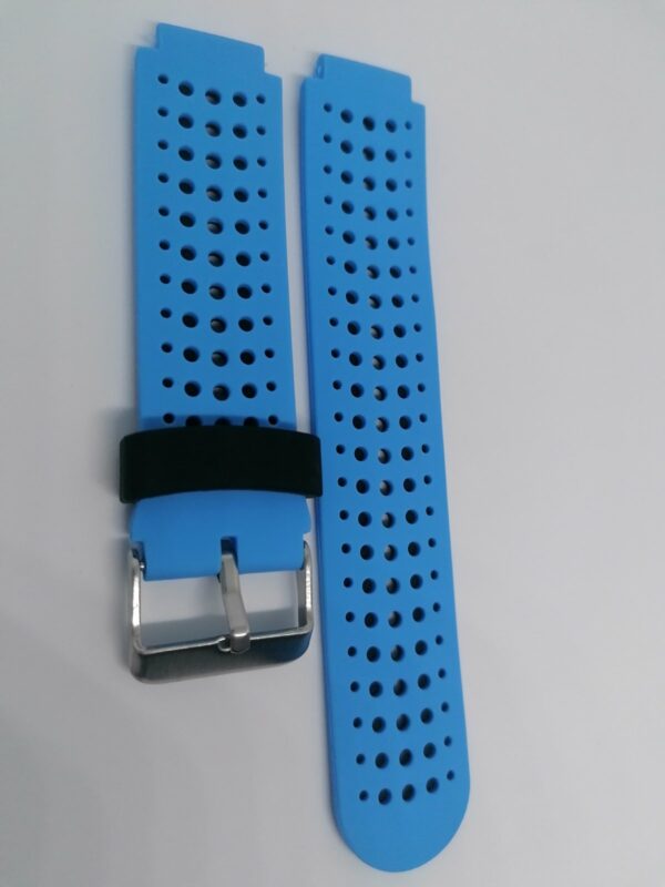 Силиконова каишка за Garmin Forerunner синя - Image 2