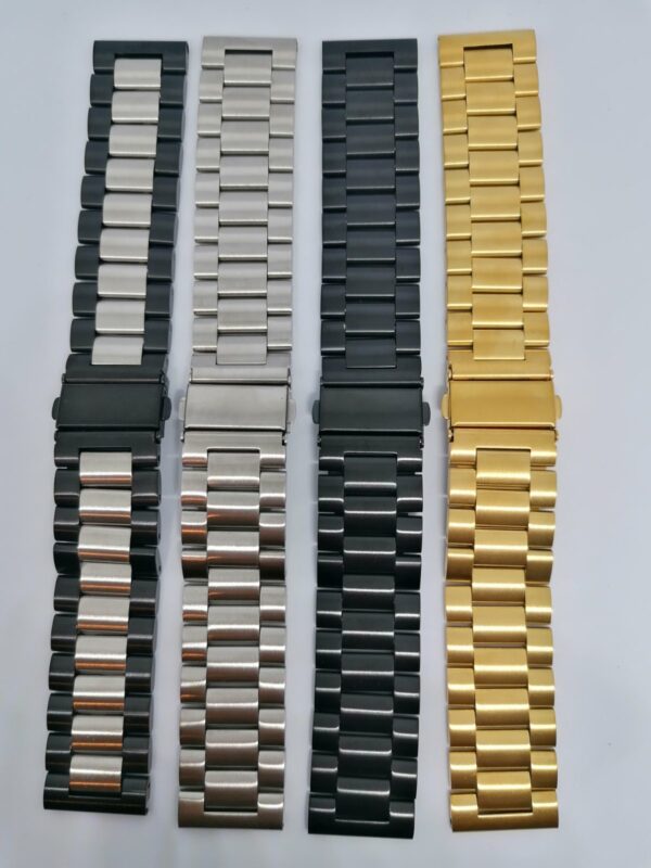 Стоманена каишка 22 мм сива /silver/ за Samsung / Huawei watch - Image 3