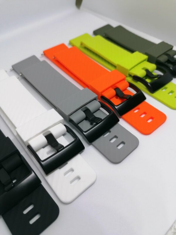 Силиконова каишка за Suunto 24 мм зелена - Image 4