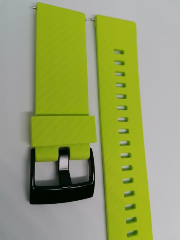 Силиконова каишка за Suunto 24 мм зелена - Image 2
