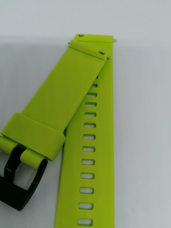 Силиконова каишка за Suunto 24 мм зелена - Image 3