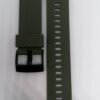 Силиконова каишка за Suunto 24 мм тъмно зелена