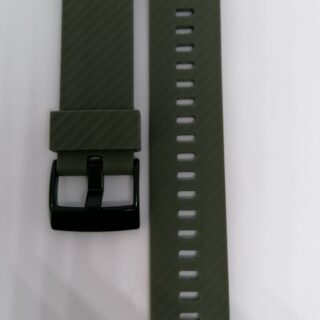 Силиконова каишка за Suunto 24 мм тъмно зелена