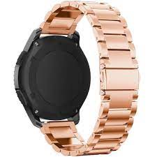 Стоманена каишка 20 мм rose gold