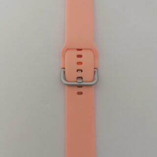 Силиконова каишка за Samsung watch 4 20 мм розова
