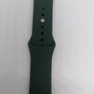 Силиконова каишка за Apple Watch тъмно зелена