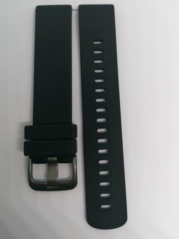 Силиконови каишки за Garmin, Samsung, Huawei watch 20 mm – черна