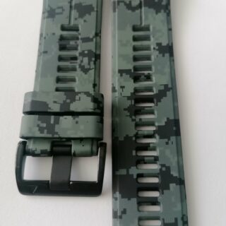 Силиконова каишка за Garmin 26mm Quick Fit камуфлажна сива