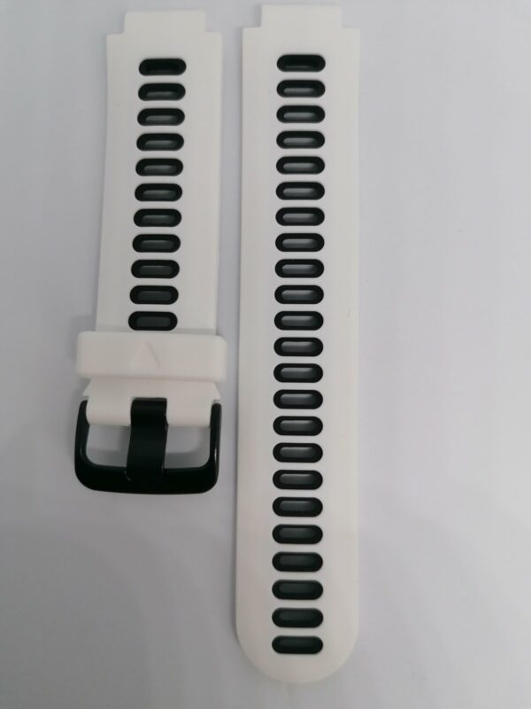 Силиконова каишка за Garmin Forerunner бяла - Image 2