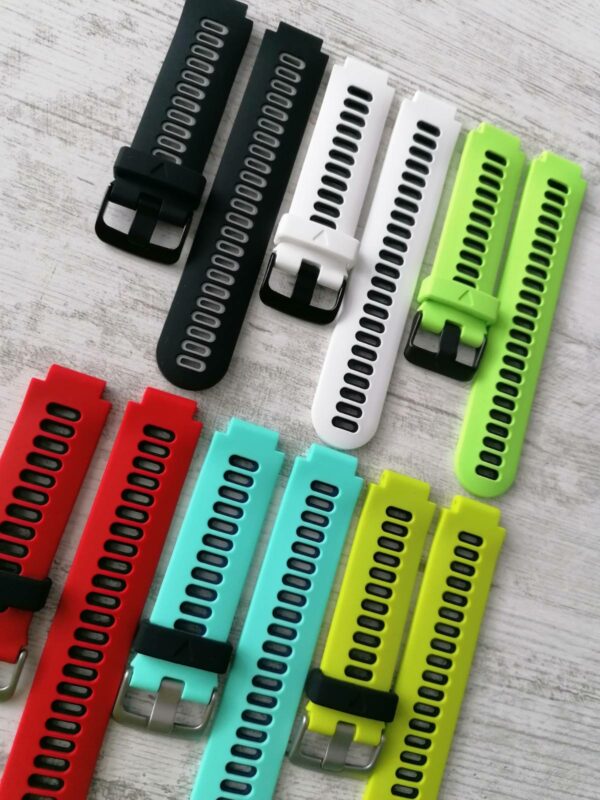 Силиконова каишка за Garmin Forerunner тюркоаз - Image 3