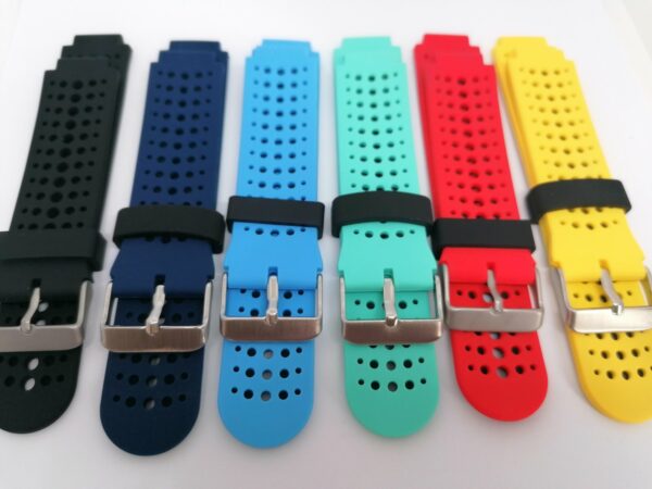 Силиконова каишка за Garmin Forerunner жълта - Image 3