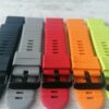 Силиконова каишка за Garmin Fenix 26 mm Quick Fit жълта NEW - Image 3