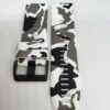 Силиконова каишка за Garmin 26mm Quick Fit камуфлажна бяла - Image 2