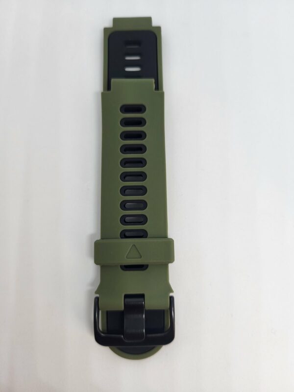 Силиконова каишка за Garmin Forerunner тъмно зелена - Image 2