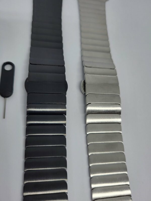 Стоманена каишка за Apple Watch черна - Image 2