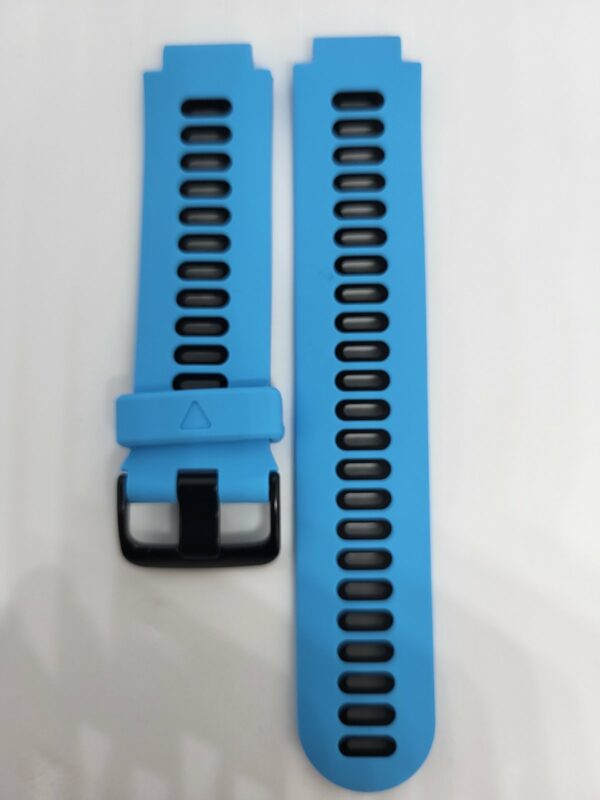 Силиконова каишка за Garmin Forerunner синя - Image 2