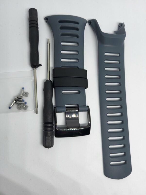 Силиконова каишка за Suunto Ambit тъмно синя - Image 2