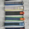 Текстилна каишка за Apple Watch Ultra/ SE series 9 8 7 6 5 4 3 2 синя - Image 2
