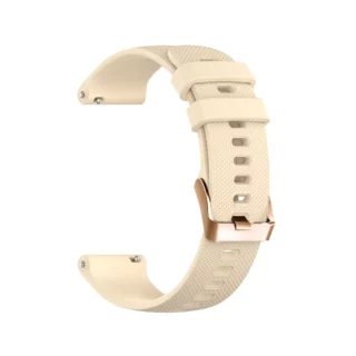 Силиконова каишка за Huawei watch GT4 / GT5 41 mm КРЕМ