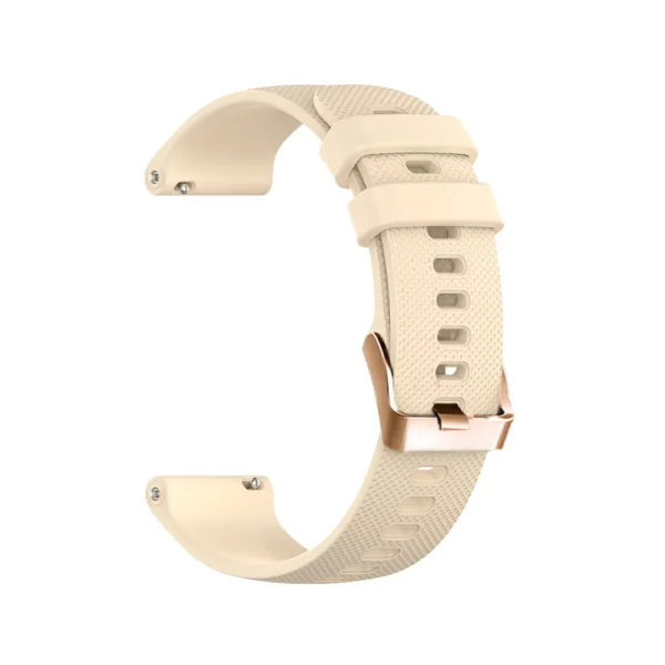 Силиконова каишка за Huawei watch GT4 / GT5 41 mm КРЕМ