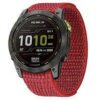 Текстилна каишка за Garmin 26 mm червена