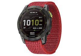 Текстилна каишка за Garmin 26 mm червена