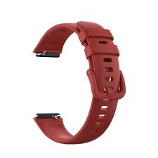 Силиконова каишка за Huawei Band 7 червена