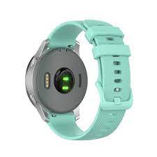 Силиконови каишки за Garmin, Samsung watch 20 mm – мента