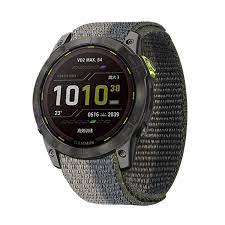 Текстилна каишка за Garmin 26 mm  сива двуцветна